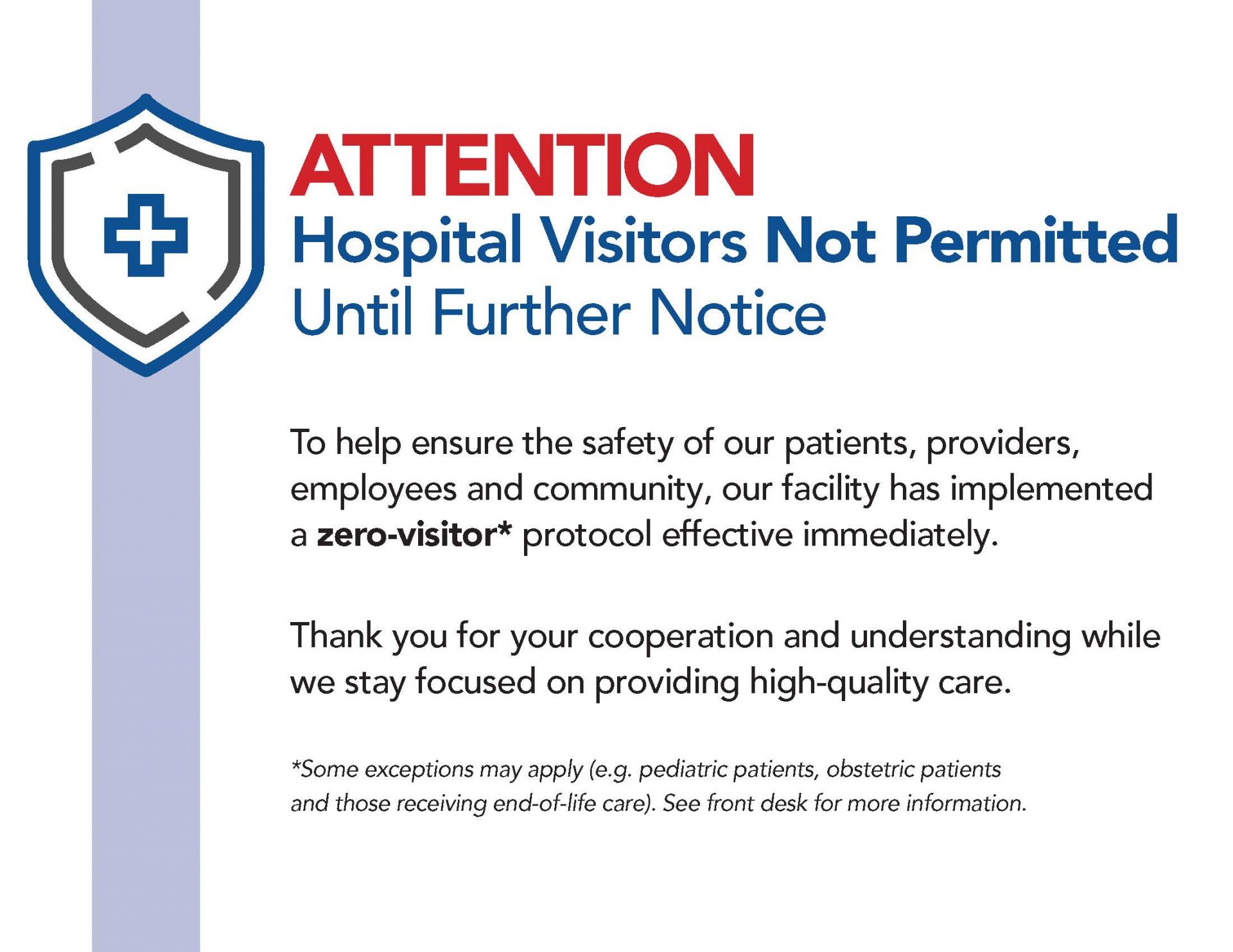 We want to reassure our communities that it is safe to come to the hospital should you or your family need care. LRMC continues to take the necessary precautions to ensure its facilities are safe and clean in accordance with CDC and state guidelines.  